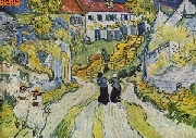 Weg und Treppe in Auvers nach van Gogh